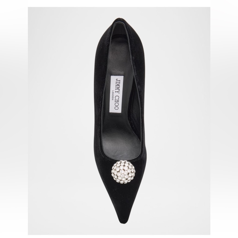 JIMMY CHOO
Crystal Orb Velvet Pumps
|EU 35.5 - Picture 9 of 12